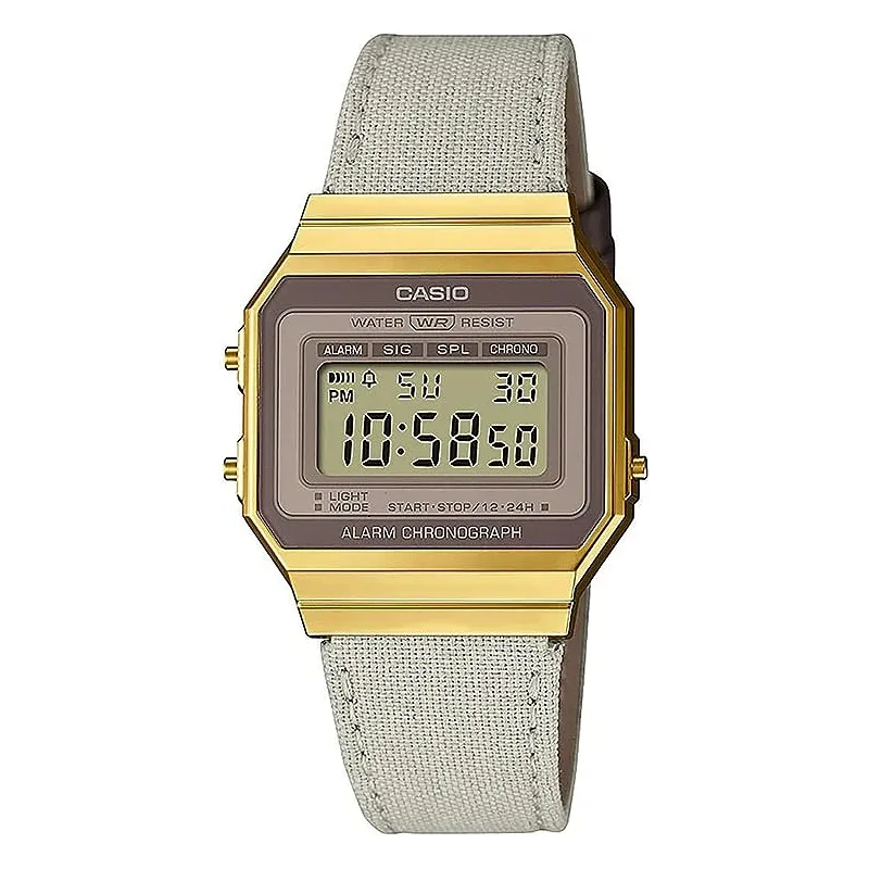 Casio Classic A700WEGL-7AEF Unisex Armbåndsur | Fri Fragt