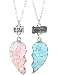 BFF Hjerte Venskabshalskæde til 2