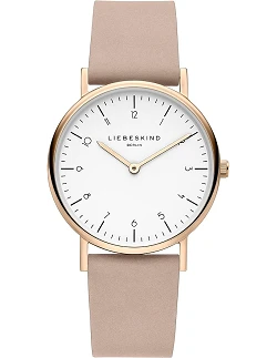 Liebeskind Berlin Dameur LT-0166-LQ - Beige Læderrem