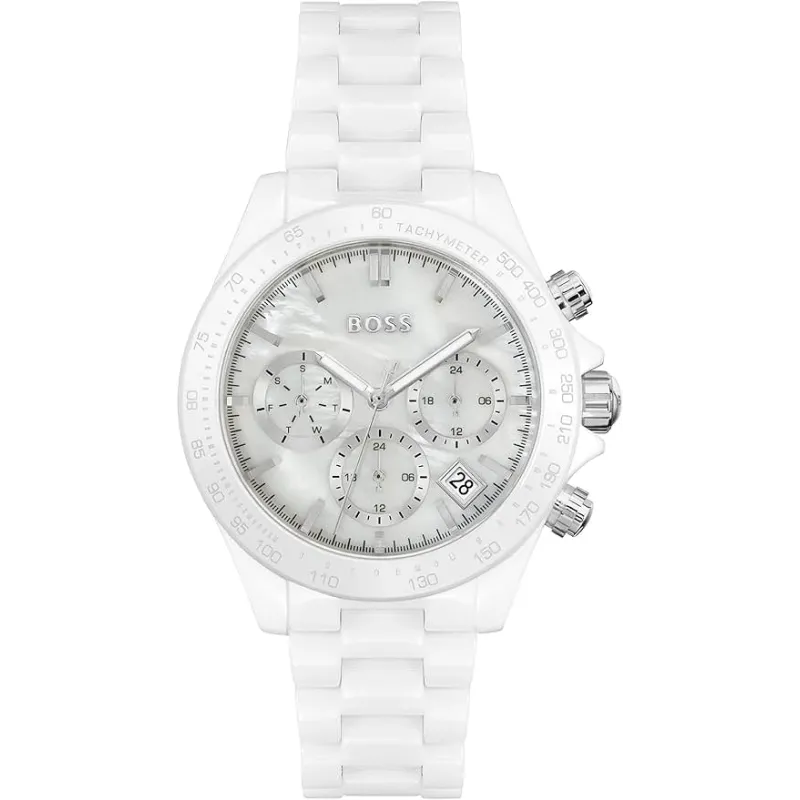 Hugo Boss Novia 1502630 Dameur - Hvid Keramik | Fri Fragt