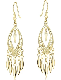 Lumiere Designer Øreringe til kvinder - Guld