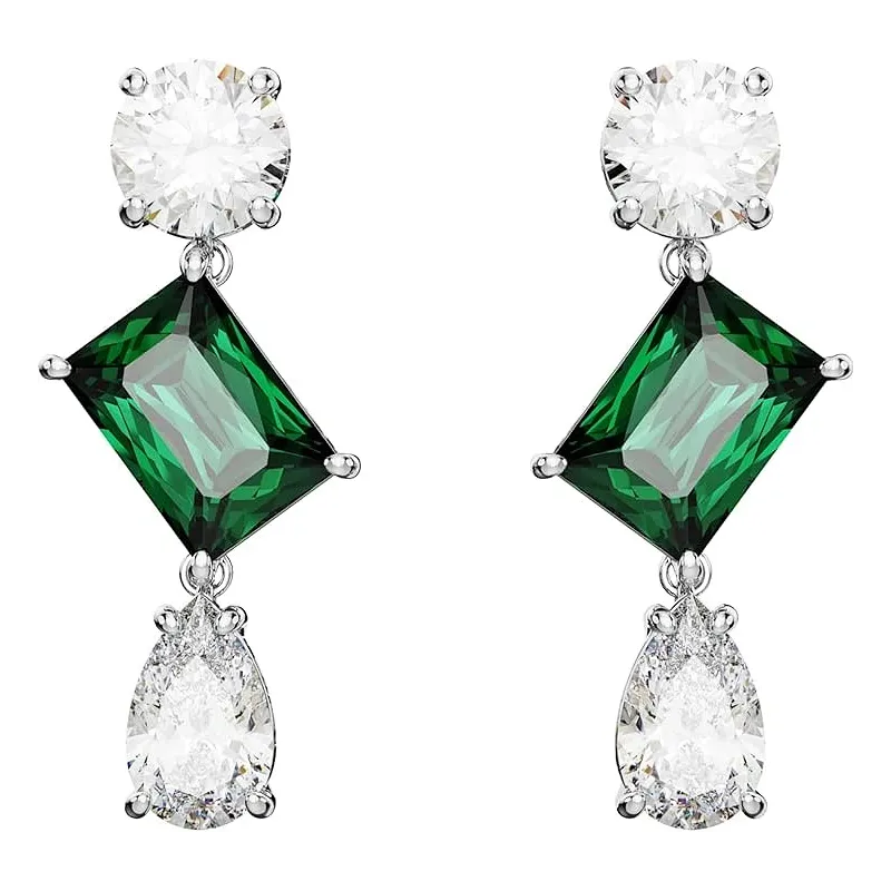 Swarovski Mesmera Øreringe i Sølv til Kvinder