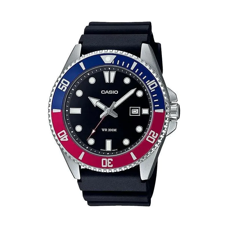 Casio Collection MDV-107-1A3VEF Pepsi Herreur