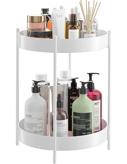 Enkel og Moderne Dyrskov Makeup Bord i Hvid