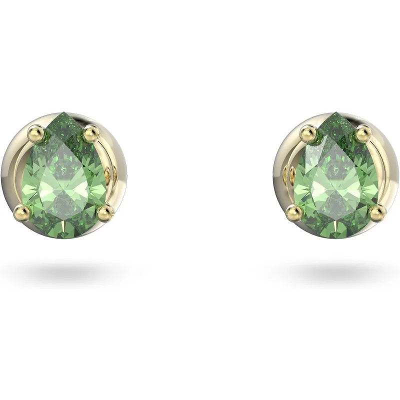 Køb Swarovski Kollektion Stilla Øreringe - Grøn | Gratis Fragt