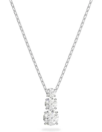 Swarovski Attract Trilogy Halskæde med Funklende Krystaller