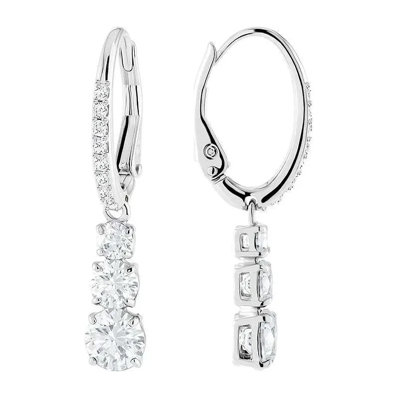 Swarovski Attract Trilogy Øreringe