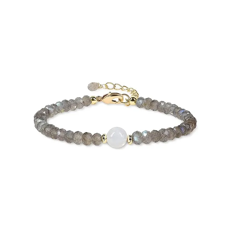 Moonlight Light Armbånd - Månesten