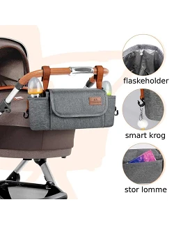 taske til barnevognsstyr