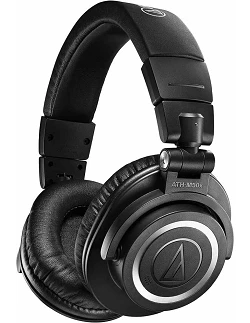 Audio-Technica ATH M50XBT2 Trådløse Høretelefoner Sort