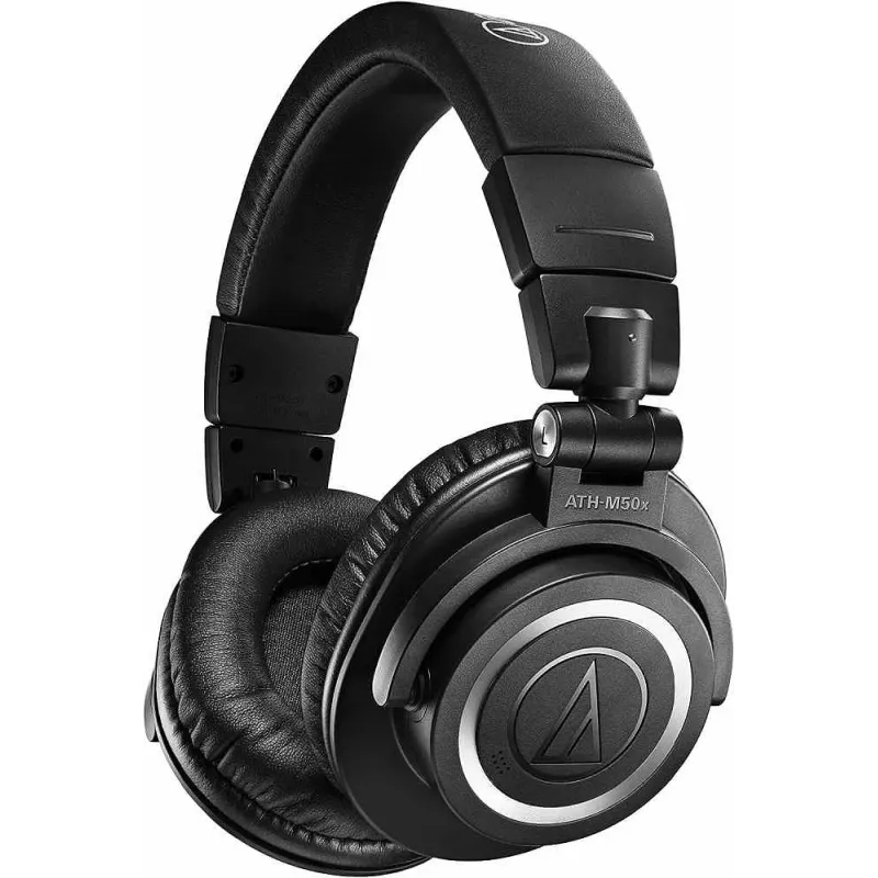 Audio-Technica ATH M50XBT2 Trådløse Høretelefoner Sort