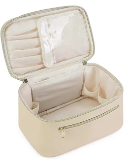 Praktisk Makeup Taske Stor - Beige