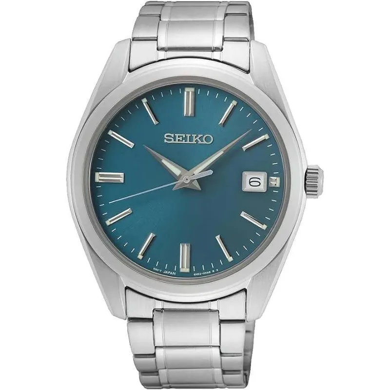 Seiko Classic SUR525P1 Herreur Safirglas