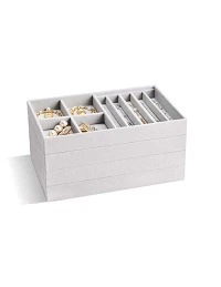 Moderne Bianca  Smykkebakker til Øreringe og Halskæder - 4 i 1 Flere Farver 2