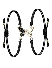 Søde Bedste Veninde Armbånd med Sommerfugl