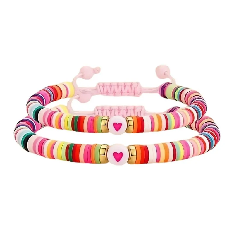 Søde BFF Armbånd til Børn med Hjerter