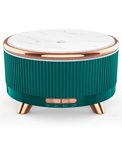 Elegant Aroma Terapi Diffuser til Hjemmet - Grøn og Guld