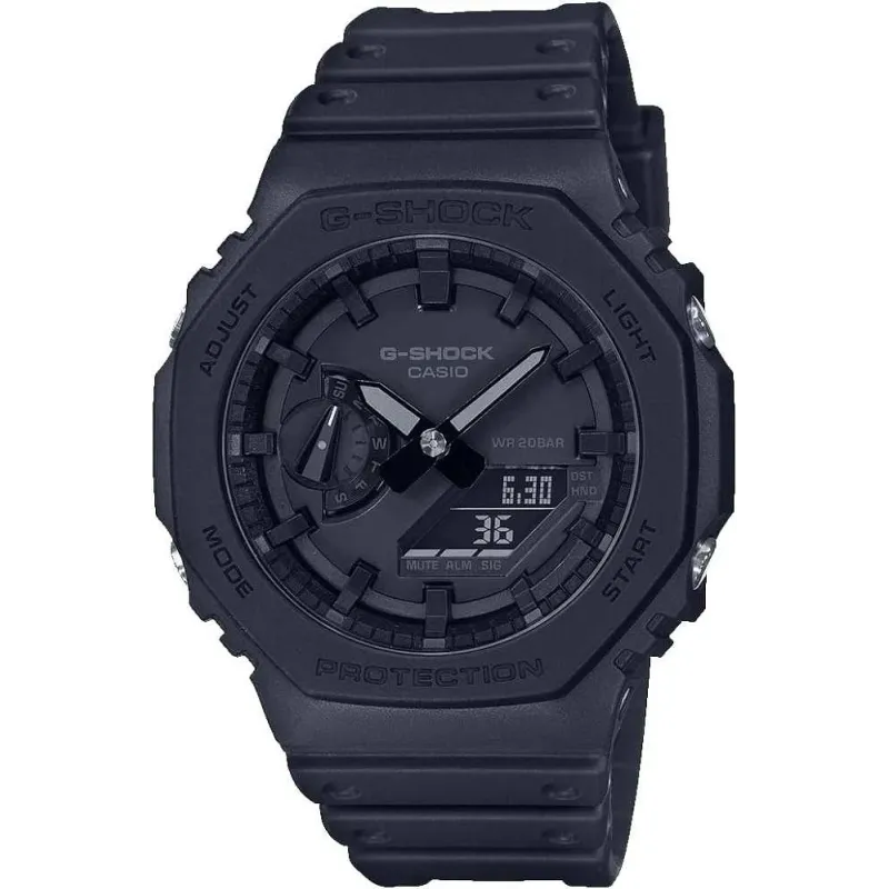 Casio G-Shock GA-2100-1A1ER Herreur - Sort 46mm