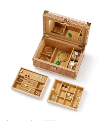 Elegant Smykke Organizer m. Bærehank - Lyserød 2