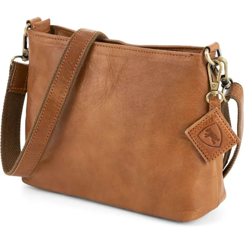 Stilfuld Marbella Vintage Designer Skuldertaske - Brun