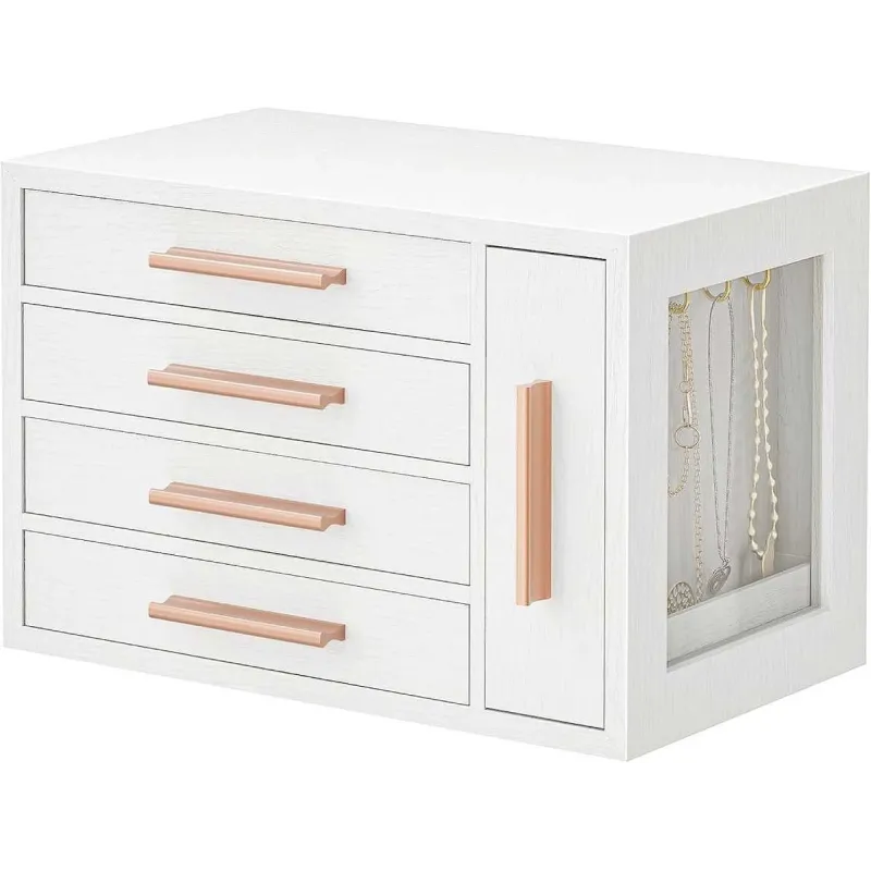 Elegant Smykke Organizer - Flere Farver