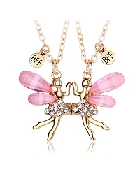 Unik Sommerfugl BFF Halskæde til 2