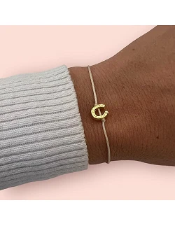 Bedårende Hestesko Armbånd - Guld
