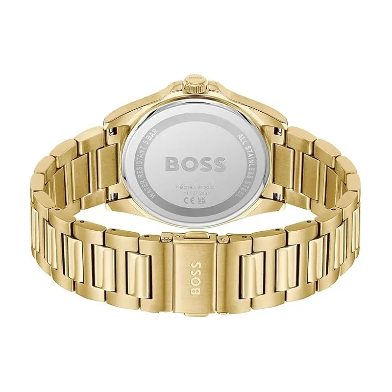 Hugo Boss Strike 1514172 Herreur - Guld med Blå Urskive