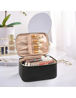 Elegant Tikki Rejse Makeuptaske – Stor...