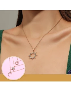 Luksuriøst Sol, Måne og Stjerne...