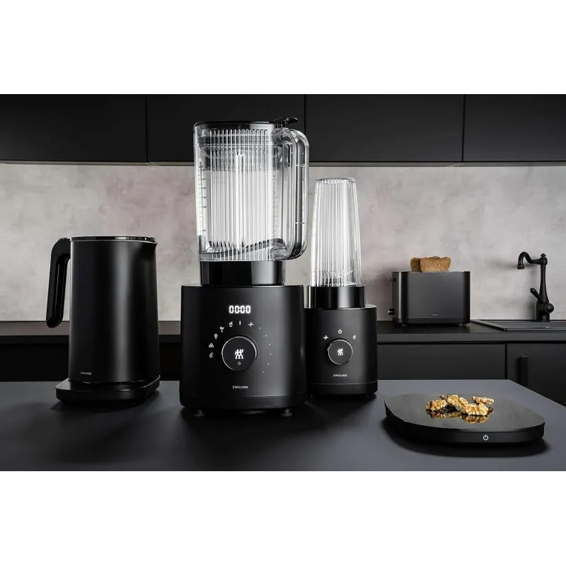 Design Zwilling Digital Køkkenvægt med LCD & USB Opladning – Sort