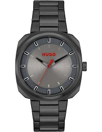 Hugo Boss Shrill Herreur 1530311 - Sort Urskive og Rem