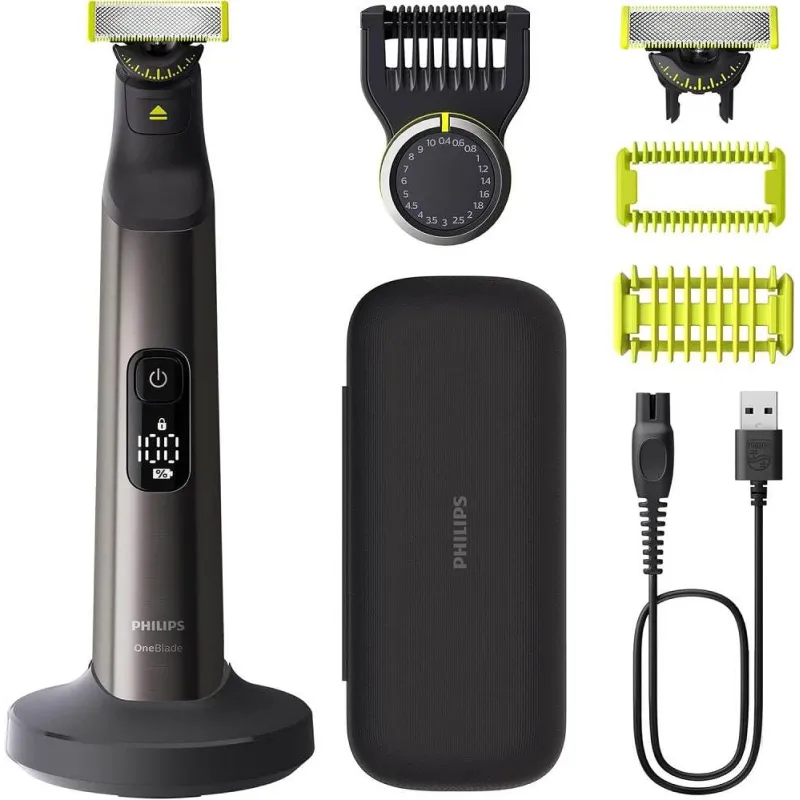 Philips OneBlade Pro QP6652 - 360 Trimmer til Ansigt og krop