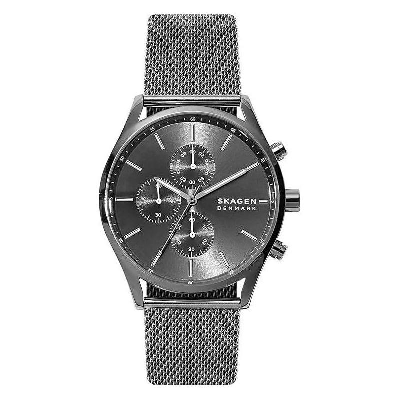 Skagen - Skagen Holst chronograph armbåndsur i gunmetal