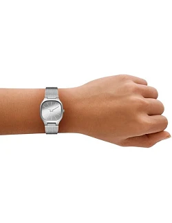 Skagen Hagen Lille SKW3163 - Sølvfarvet kvarts dameur