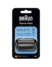 Braun 53B Original Barberhoved til Series 5/6 - Combipack