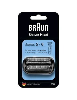 Braun 53B Original Barberhoved til Series 5/6 - Combipack