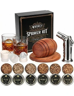 Whiskey Smoker Gavesæt - Giv dine Drinks Ekstra Smag
