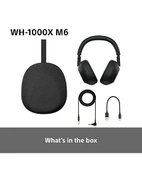 Sony WH-1000XM6 Trådløse Høretelefoner - Black 2
