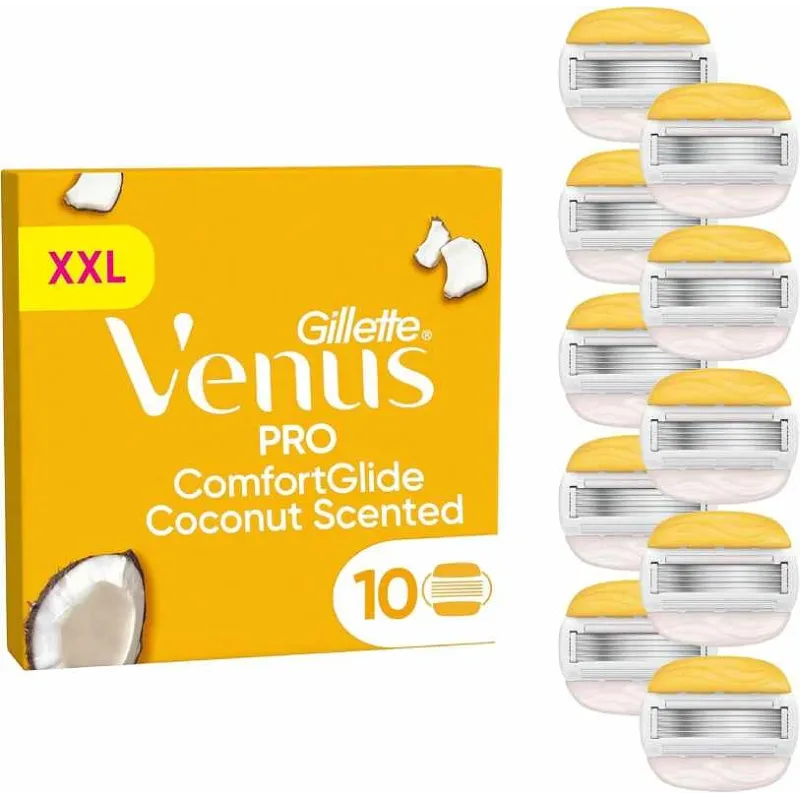 Gillette Venus ComfortGlide Coconut barberblade 10 stk til kvinder