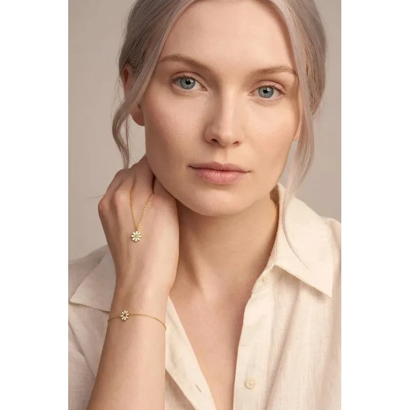 Marguerit Daisy Armbånd