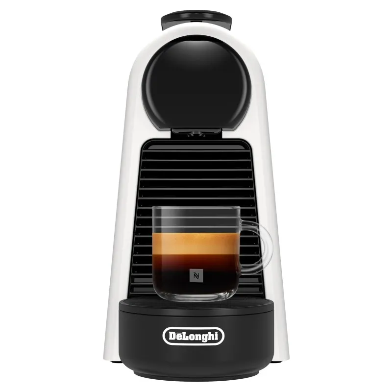 Elegant Nespresso Essenza Mini Kapselmaskine Med Kompakt Design i Sort | Praktisk Nespresso Essenza Mini Kaffemaskine Med 19 Bar