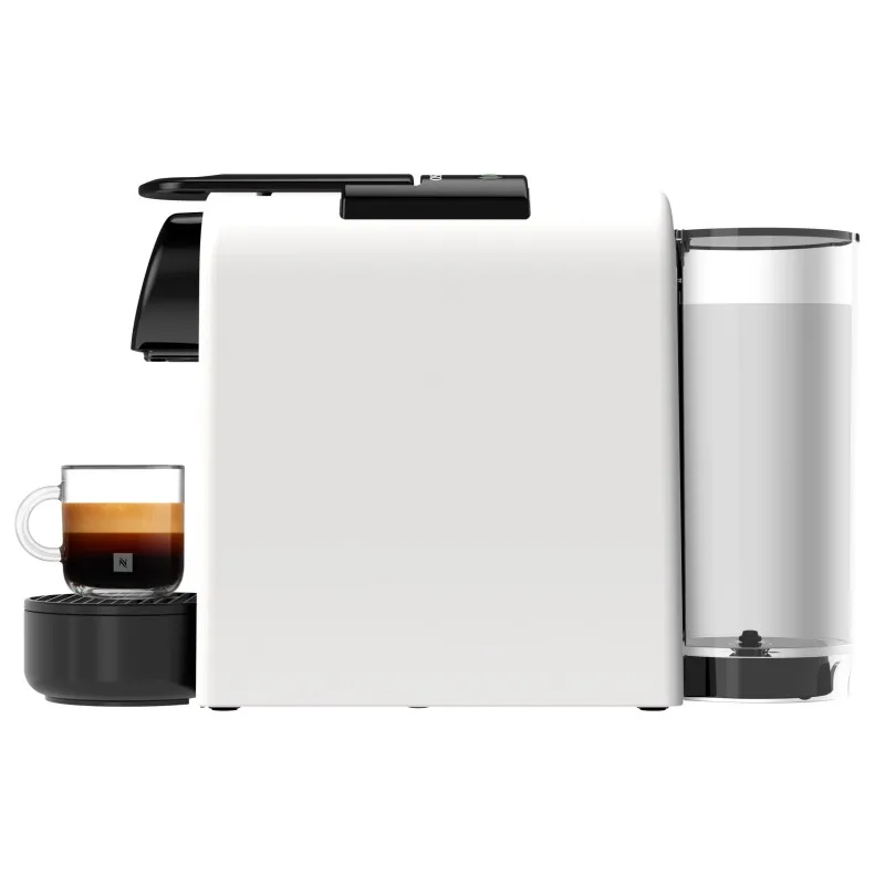 Elegant Nespresso Essenza Mini Kapselmaskine Med Kompakt Design i Sort | Praktisk Nespresso Essenza Mini Kaffemaskine Med 19 Bar