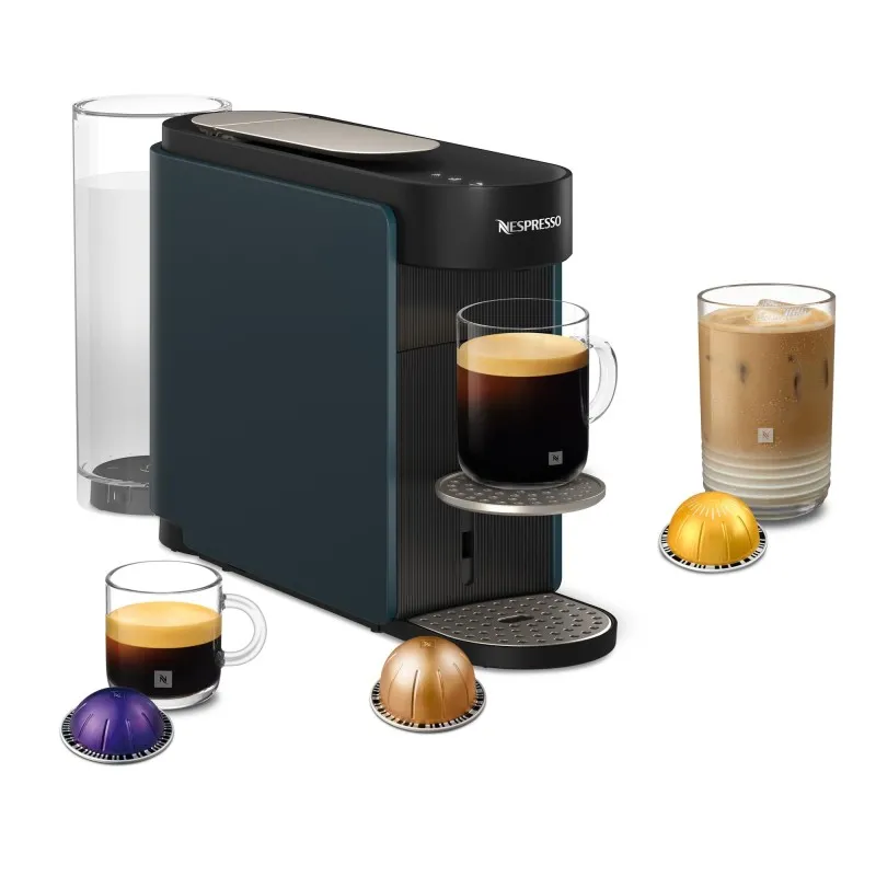 Nespresso Vertuo Up Kapselmaskine Med App-Styring i Blå
