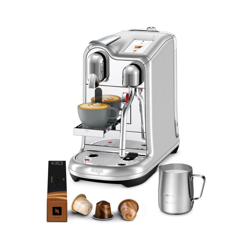 Nespresso Creatista Pro Med TFT Touchscreen i Børstet Stål