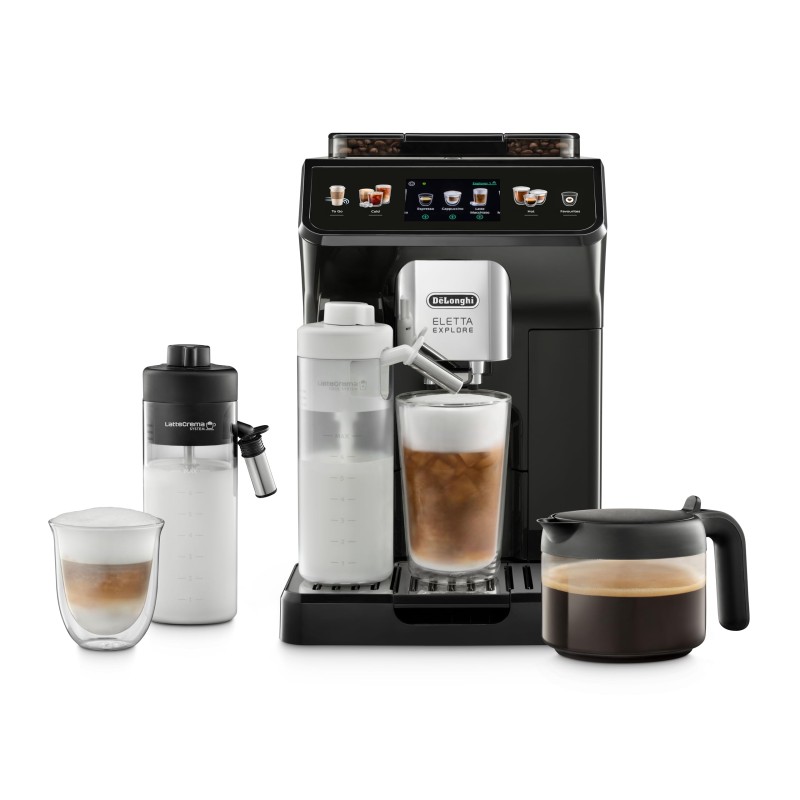DeLonghi Eletta Explore Med LatteCrema System i Mørkegrå