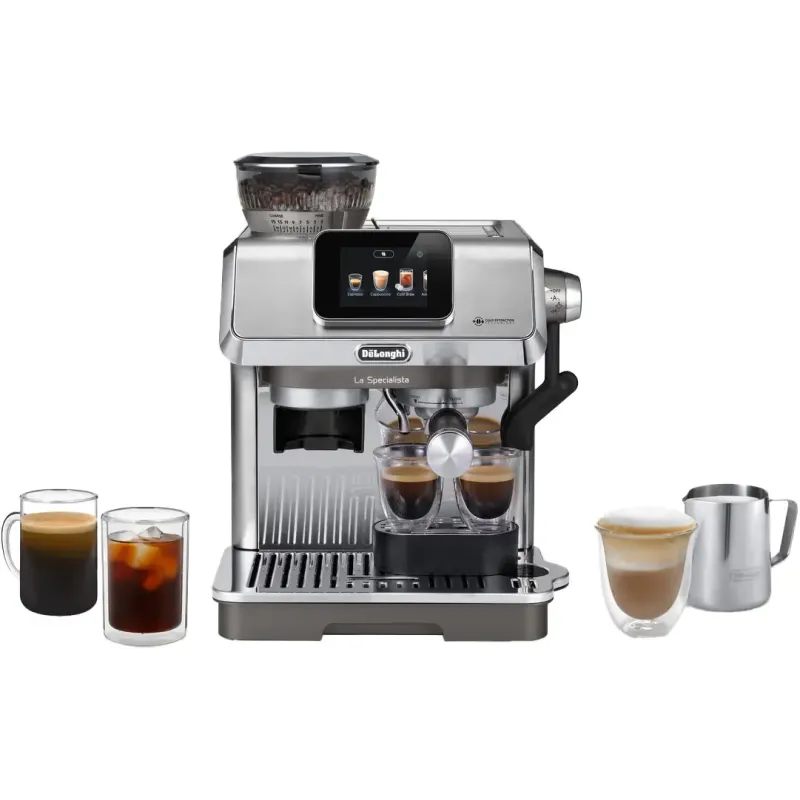 De'Longhi La Specialista Touch Espressomaskine EC9455.M  - Sølv