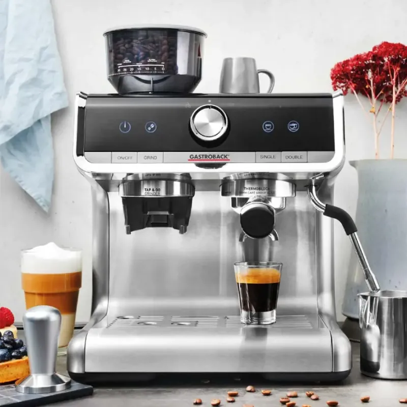 Gastroback Design Espresso Barista Pro Espressomaskine Sort/Stål