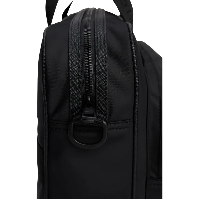 Tommy Hilfiger Computertaske med Trolleyrem, Sort