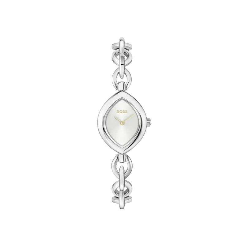 Hugo Boss Fiora 1502837 Dameur i Stål, 22,4 mm Kvarts Sølv